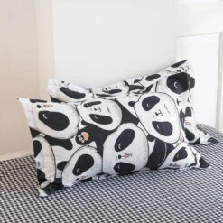 A Million Cute Pandas Bedding Set -Kawaii Store kawaiies plushies plush softtoy a million cute pandas bedding set home decor 531728