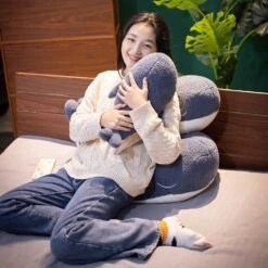 Adorable Fluffy Blue Whale Plushie 13 Adorable Fluffy Blue Whale Plushie -Kawaii Store kawaiies plushies plush softtoy adorable fluffy blue whale plushie soft toy 268302