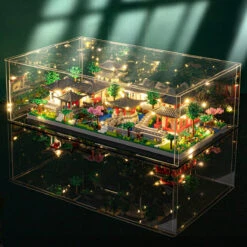 Ancient Dynasty Kingdom With Shrines Nano Building Set Collection -Kawaii Store kawaiies plushies plush softtoy ancient dynasty kingdom with shrines nano building set collection build it 893497