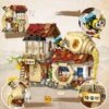Ancient Honey Bee & Bacon Shops Micro Building Set Collection 2 Ancient Honey Bee & Bacon Shops Micro Building Set Collection -Kawaii Store kawaiies plushies plush softtoy ancient honey bee bacon shops micro building set collection build it 277580