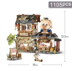 Ancient Honey Bee & Bacon Shops Micro Building Set Collection -Kawaii Store kawaiies plushies plush softtoy ancient honey bee bacon shops micro building set collection build it 974473