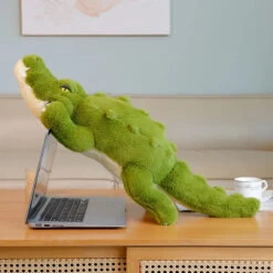 Angry Giant Green Crocodile Plushies -Kawaii Store kawaiies plushies plush softtoy angry giant green crocodile plushies soft toy 27in 70cm 746629