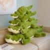 Angry Giant Green Crocodile Plushies -Kawaii Store kawaiies plushies plush softtoy angry giant green crocodile plushies soft toy 439322