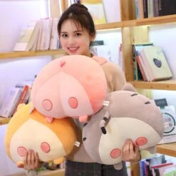 Cute Animal Bumbum Pillow -Kawaii Store kawaiies plushies plush softtoy animal butt pillow soft toy 471448