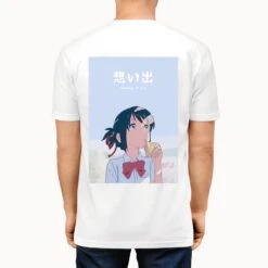 Apparel Anime Girl 'Thinking Of You' Unisex Kawaiies Tee
