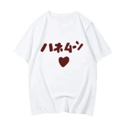 Apparel Anime K-ON Yui Akiyama Heart Unisex Tee 16 Apparel Anime K-ON Yui Akiyama Heart Unisex Tee -Kawaii Store kawaiies plushies plush softtoy anime k on yui akiyama heart unisex tee apparel white xs 452847