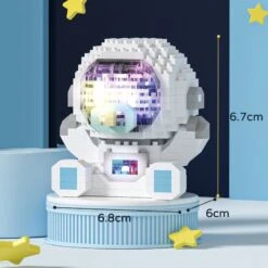 Baby Astronaut Nano Building Sets -Kawaii Store kawaiies plushies plush softtoy baby astronaut nano building sets build it blue 393938