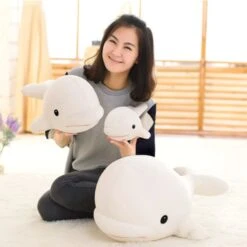 Baby Beluga -Kawaii Store kawaiies plushies plush softtoy baby beluga new soft toy 931043