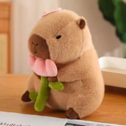 Baby Capybara Animal Dress-up Plushie Collection -Kawaii Store kawaiies plushies plush softtoy baby capybara animal dress up plushie collection soft toy 12in 30cm flower 426784