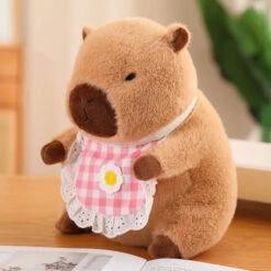 Baby Capybara Animal Dress-up Plushie Collection -Kawaii Store kawaiies plushies plush softtoy baby capybara animal dress up plushie collection soft toy 12in 30cm pink apron 330380