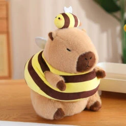 Baby Capybara Animal Dress-up Plushie Collection -Kawaii Store kawaiies plushies plush softtoy baby capybara animal dress up plushie collection soft toy 16in 40cm bee 112570