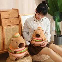 Baby Capybara Animal Dress-up Plushie Collection -Kawaii Store kawaiies plushies plush softtoy baby capybara animal dress up plushie collection soft toy 215856