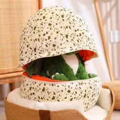 Baby Dragon Egg 2-in-1 Plush -Kawaii Store kawaiies plushies plush softtoy baby dragon egg 2 in 1 plush soft toy 454398