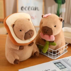 Baby Kawaii Capybara Dress-up Plushies -Kawaii Store kawaiies plushies plush softtoy baby kawaii capybara dress up plushies soft toy 751240
