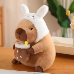 Baby Kawaii Capybara Dress-up Plushies -Kawaii Store kawaiies plushies plush softtoy baby kawaii capybara dress up plushies soft toy bunny 12in 30cm 844153