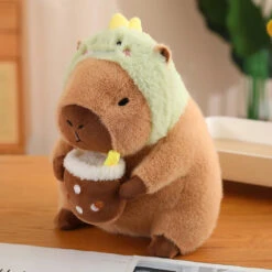 Baby Kawaii Capybara Dress-up Plushies -Kawaii Store kawaiies plushies plush softtoy baby kawaii capybara dress up plushies soft toy dinosaur 12in 30cm 270167
