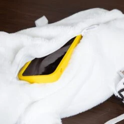 Apparel Baby White Seal Plush Backpack -Kawaii Store kawaiies plushies plush softtoy baby white seal plush backpack new bags 180800