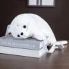 Apparel Baby White Seal Plush Backpack -Kawaii Store kawaiies plushies plush softtoy baby white seal plush backpack new bags 817504