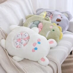Bag Of Koala Dino Bunny Panda Plushie Collection -Kawaii Store kawaiies plushies plush softtoy bag of koala dino bunny panda plushie collection soft toy 315771