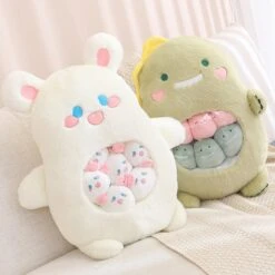 Bag Of Koala Dino Bunny Panda Plushie Collection -Kawaii Store kawaiies plushies plush softtoy bag of koala dino bunny panda plushie collection soft toy 860248