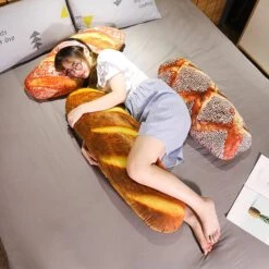 Baguette Bread Plush -Kawaii Store kawaiies plushies plush softtoy baguette bread plush soft toy 245794