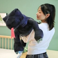 Baja The Black Komodo Dragon Lizard Plushie -Kawaii Store kawaiies plushies plush softtoy baja the black komodo dragon lizard plushie soft toy 156597