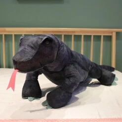 Baja The Black Komodo Dragon Lizard Plushie
