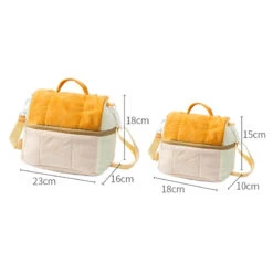 Apparel Baked Bread Side Bag -Kawaii Store kawaiies plushies plush softtoy baked bread side bag bags 577039