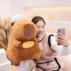 Baker And Chef Capybara Plush Collection -Kawaii Store kawaiies plushies plush softtoy baker and chef capybara plush collection soft toy 184816