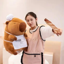 Baker And Chef Capybara Plush Collection -Kawaii Store kawaiies plushies plush softtoy baker and chef capybara plush collection soft toy 299296