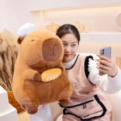 Baker And Chef Capybara Plush Collection -Kawaii Store kawaiies plushies plush softtoy baker and chef capybara plush collection soft toy 756381