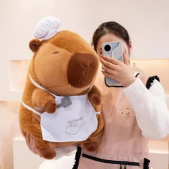Baker And Chef Capybara Plush Collection -Kawaii Store kawaiies plushies plush softtoy baker and chef capybara plush collection soft toy 792310
