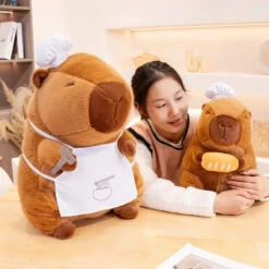 Baker And Chef Capybara Plush Collection -Kawaii Store kawaiies plushies plush softtoy baker and chef capybara plush collection soft toy 976921