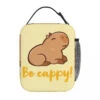'Be Cappy' Capybara Lunch Bag -Kawaii Store kawaiies plushies plush softtoy be cappy capybara lunch bag bag default title 945418
