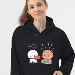 Apparel Bears Eating Watermelon Unisex Hoodie -Kawaii Store kawaiies plushies plush softtoy bears eating watermelon unisex hoodie apparel 944792