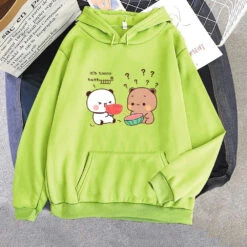Apparel Bears Eating Watermelon Unisex Hoodie -Kawaii Store kawaiies plushies plush softtoy bears eating watermelon unisex hoodie apparel light green xxxl 552539