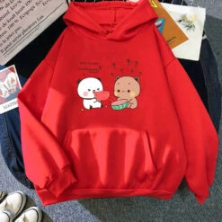 Apparel Bears Eating Watermelon Unisex Hoodie -Kawaii Store kawaiies plushies plush softtoy bears eating watermelon unisex hoodie apparel red xs 415104