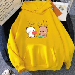 Apparel Bears Eating Watermelon Unisex Hoodie -Kawaii Store kawaiies plushies plush softtoy bears eating watermelon unisex hoodie apparel yellow xxxl 720275