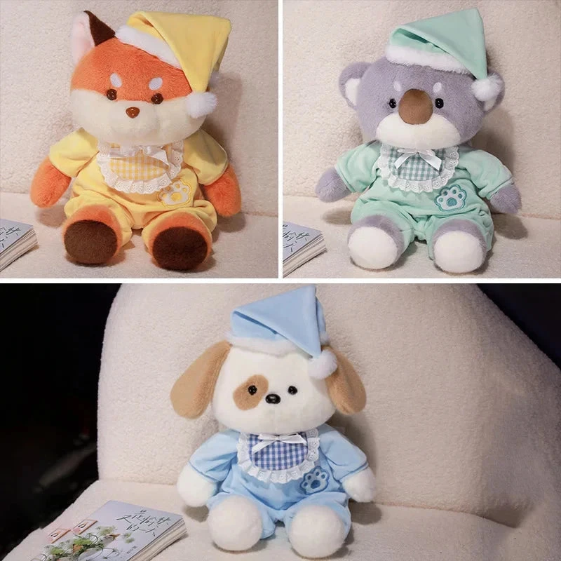 Bedtime Fox Koala Dog Pajama Party Plushies 10 Bedtime Fox Koala Dog Pajama Party Plushies - Image 8