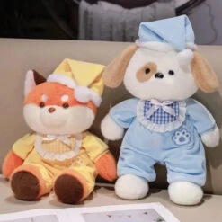 Bedtime Fox Koala Dog Pajama Party Plushies 31 Bedtime Fox Koala Dog Pajama Party Plushies -Kawaii Store kawaiies plushies plush softtoy bedtime fox koala dog pajama party plushies soft toy 124089