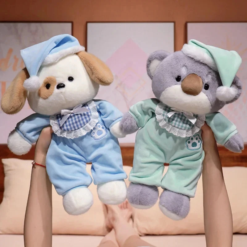 Bedtime Fox Koala Dog Pajama Party Plushies 7 Bedtime Fox Koala Dog Pajama Party Plushies - Image 5