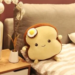 Benedict Bread - Slice Edition -Kawaii Store kawaiies plushies plush softtoy benedict bread soft toy burnt sop 45cm 707326