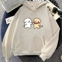 Apparel Best Dog Buddies Unisex Hoodie -Kawaii Store kawaiies plushies plush softtoy best dog buddies unisex hoodie apparel cream xs 183562