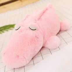 Big Nose Croco Snuggle Buddy 15 Big Nose Croco Snuggle Buddy -Kawaii Store kawaiies plushies plush softtoy big nose croco snuggle buddy new soft toy 27in 70cm pink 296629
