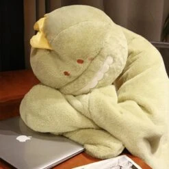 Apparel Black Cat Green Dino Plush Cape Hoodie Blanket -Kawaii Store kawaiies plushies plush softtoy black cat green dino plush cape hoodie blanket apparel 249643