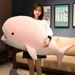 Blubba The Happy Shark Plushie 29 Blubba The Happy Shark Plushie -Kawaii Store kawaiies plushies plush softtoy blubba the happy shark plushie new soft toy pink 150cm 887522