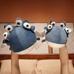 Blue Alien Whale With Wings Plushie -Kawaii Store kawaiies plushies plush softtoy blue alien whale with wings plushie soft toy 317011