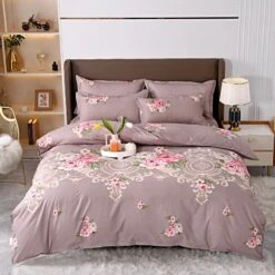 Sleeping On Floral Meadow Bedding Sets