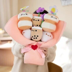 Boba Bubble Tea Flower Bouquet Plushie 25 Boba Bubble Tea Flower Bouquet Plushie -Kawaii Store kawaiies plushies plush softtoy boba bubble tea flower bouquet plushie soft toy 364437