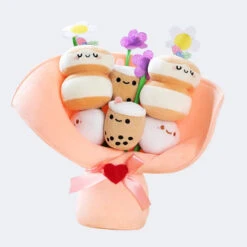 Boba Bubble Tea Flower Bouquet Plushie 19 Boba Bubble Tea Flower Bouquet Plushie -Kawaii Store kawaiies plushies plush softtoy boba bubble tea flower bouquet plushie soft toy 824196
